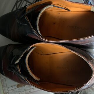 madras マドラス 26.5 ブラウン ビジネスシューズ 本革 本皮の画像