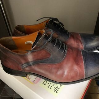 madras マドラス 26.5 ブラウン ビジネスシューズ 本革 本皮の画像
