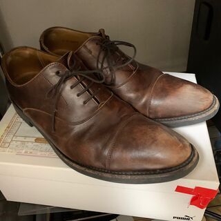 REGAL リーガル 26.5 ブラウン ビジネスシューズ 本革 本皮