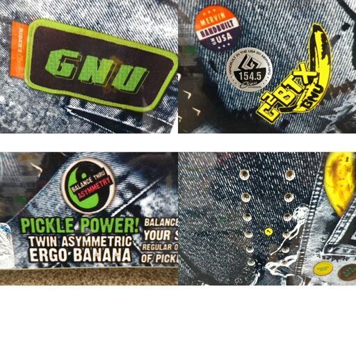 GNU/グヌー ライダーズチョイス 154.5㎝ 2011/2012モデル ブルーデニム 板のみ スノーボード スノボ ボード 西岡店 GNU/グヌー ライダーズチョイス 154.5㎝ 2011/2012モデル ブルーデニム