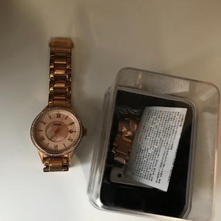 FOSSIL ローズゴールドBQ1108