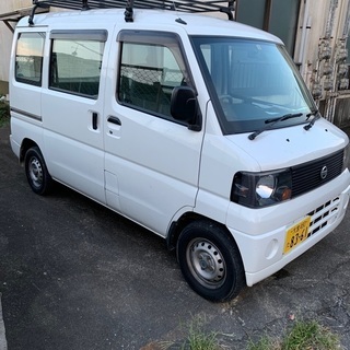 軽バン/AT/4WD/日産クリッパー/車中泊、キャンプ、運搬、仕事