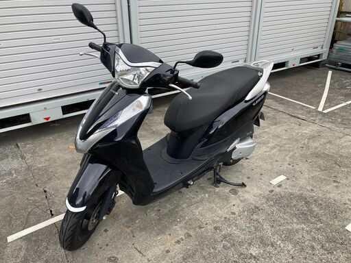 ホンダ　リード125　黒　2016年式8100㎞　自賠責(2023年6月)、スペアキー有、カバー付、ワンオーナー