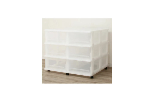 【収納ケース】3段2列　ニトリ　定価4990円 〔幅74×奥行70×高さ63cm〕