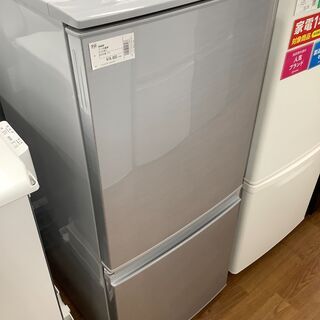 SHARP　シャープ　2ドア冷蔵庫　SJ-D14B-S　2016年製　【トレファク　川越店】
