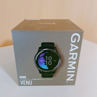 【限定特価/Suica対応スマートウォッチ】GARMIN VENU BLACK/SLATE