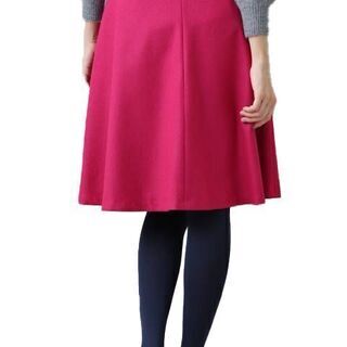 ネットフリーマーケット☆NATURAL BEAUTY BASIC フラノスカート サイズ　XS☆の画像