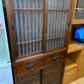 食器棚【店頭取引限定】【中古品】早い者勝ち！お得なクーポン配布中！