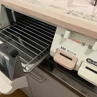 【もらってください】KGM64PK2R リンナイ 都市ガス・ガスコンロ・右強火の画像