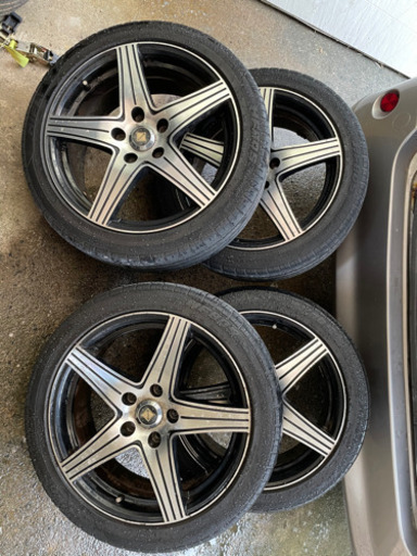 ウェッズ　ライツレー　17インチ　アルミホイールタイヤ4本セット