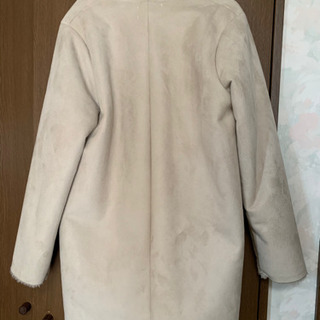 ☆ ☆OLIVE des OLIVE フェイクムートンロングコートの画像