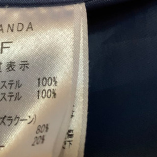 ☆ネイビー　ダウンコート　美品の画像