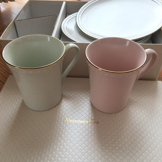 アフタヌーンティー マグカップ&プレートぺアセットの画像