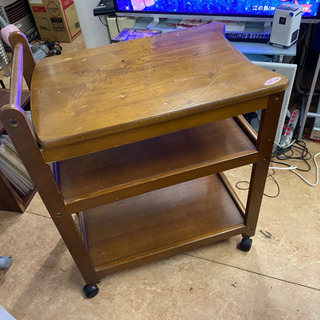 キッチンワゴン台　中古　リサイクルショップ宮崎屋20.12.24の画像