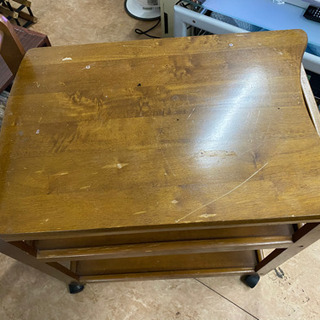 キッチンワゴン台　中古　リサイクルショップ宮崎屋20.12.24の画像