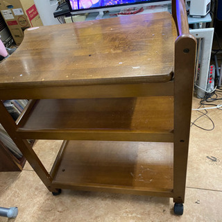 キッチンワゴン台　中古　リサイクルショップ宮崎屋20.12.24の画像