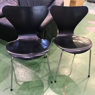 FritzHansen　フリッツハンセン　セブンチェア2脚セット　1983年製