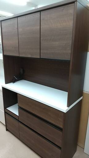 三幸ジャパン 3面レンジボード 食器棚 スチームオーブン対応 モイス加工