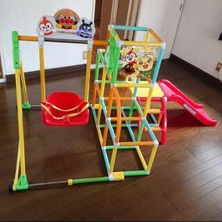 更に値下げしました アンパンマン ジャングルジム ブランコ 鉄棒...