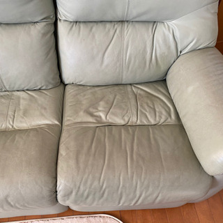 《ソファー　3人掛け　リクライニング付》の画像