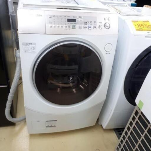 SHARP！10kq！ドラム式洗濯乾燥機！ES-V530