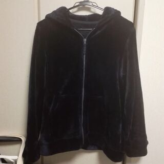 フリースパーカーLLサイズの画像