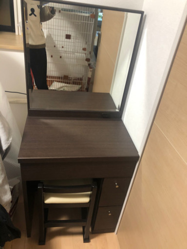 化粧台　ドレッサー　椅子セット