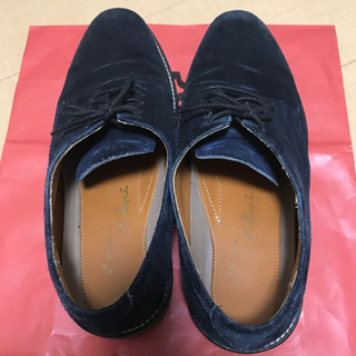 スエード靴の画像