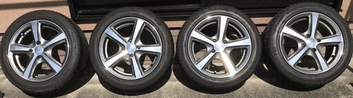 ＜バリ溝＞エンケイ 185/55/R15　6.5J　PCD100　IS40