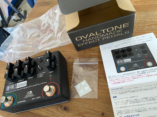 OVALTONE ハンドメイド in Japan effect pedals OD-FIVE 2 explosion 日本製