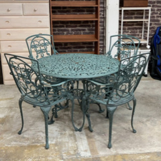 ガーデンテーブル 5点セット