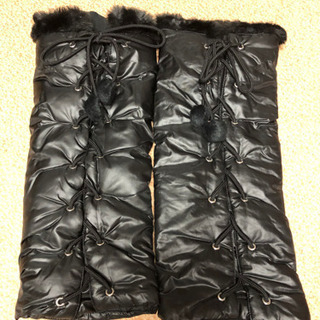 レッグウォーマー  adidas  ゴルフ用品  M～Lサイズ  黒
