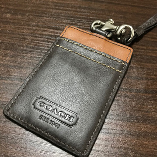 【未使用】【値下げ】COACH IDストラップ
