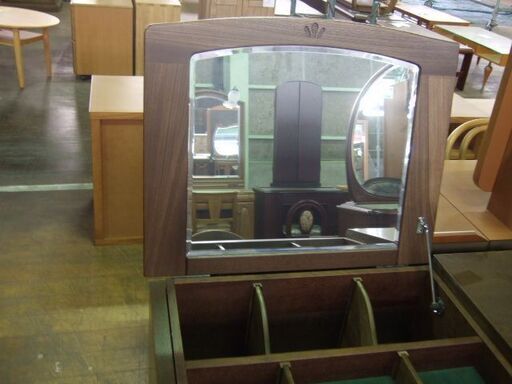 ドレッサー　ポエム机型　ナラ　未使用
