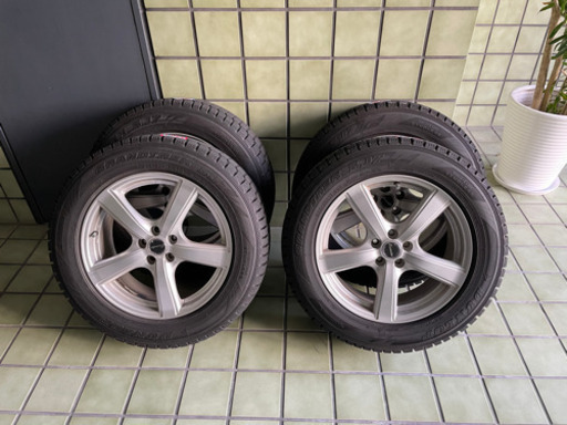 スタッドレスタイヤ 冬タイヤ 225/60R17 ダンロップ GRANTREK 夏タイヤとして利用可