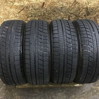 BS BLIZZAK VRX 205/60R16 16インチ スタッドレス 4本 2016年製 ステップワゴン ビアンテ ヴォクシー ノア等　(TG409) クレジットカード QR決済可能