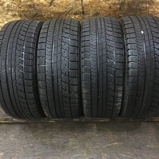 BS BLIZZAK VRX 225/55R17 17インチ スタッドレス 4本 2016年製 アテンザセダン アテンザワゴン アルファード等　(VTY222) クレジットカード QR決済可能