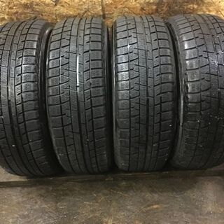 YOKOHAMA ice GUARD iG50 PLUS 225/60R17 17インチ スタッドレス 4本 2017年製 アルファード ヴェルファイア フォレスター等　(TG404) クレジットカード QR決済可能