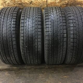 YOKOHAMA ice GUARD G075 225/65R17 17インチ スタッドレス 4本 2016年製 エクストレイル ハリアー CX-5等　(VTY220) クレジットカード QR決済可能