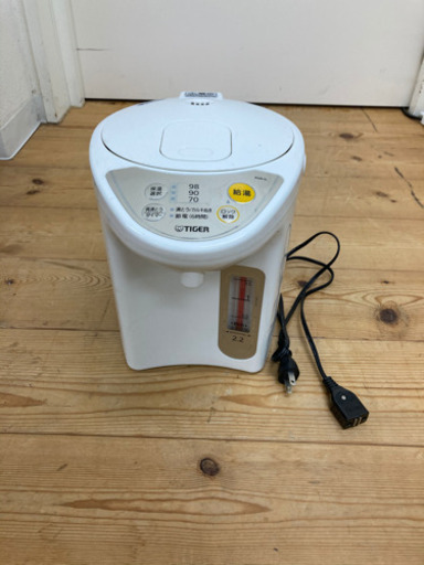 O 12-584 Tiger PDR-G200 マイコン電気ポット
