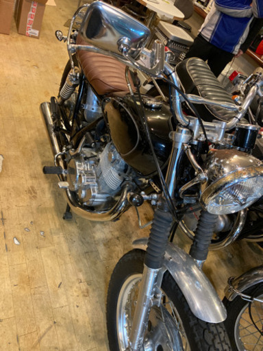 SR400 カスタム　車検令和4年12月8日　1JR 12300km