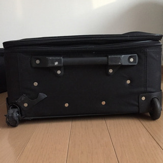 取引決定です●スーツケースx2●ブラック●布地●の画像