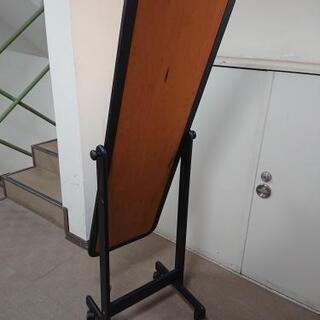 全身鏡  キャスター付きの画像