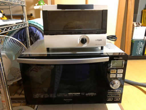オーブンレンジとトースター　中古