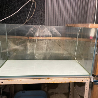 お取引中!!残り1セット!! 90cm総ガラス水槽・GEXメガパワー9012