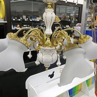 札幌市/清田区 遠藤照明 シャンデリア XRC2006K 2015年製 LED照明 調光不可