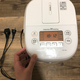 【TOSHIBA】炊飯器お譲り致します！