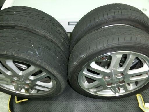 ★★在庫整理の為　価格応談中！！アルミ＆タイヤセット　ダイハツ純正　１５５/５０/１５　１６５/５０/１５