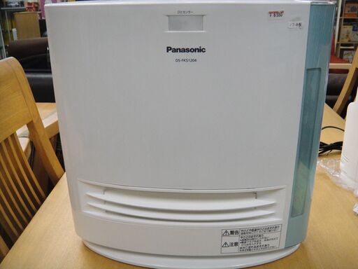 2017年製 パナソニック 加湿セラミックファンヒーター DS-FKS1204