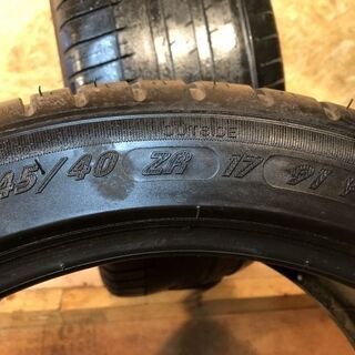 MICHELIN Pilot Sport 3 245/40ZR17 17インチ 夏タイヤ 2本 ベンツ SLKクラス Cクラス S2000 BMW Z3等　(MTG44) クレジットカード QR決済可能の画像